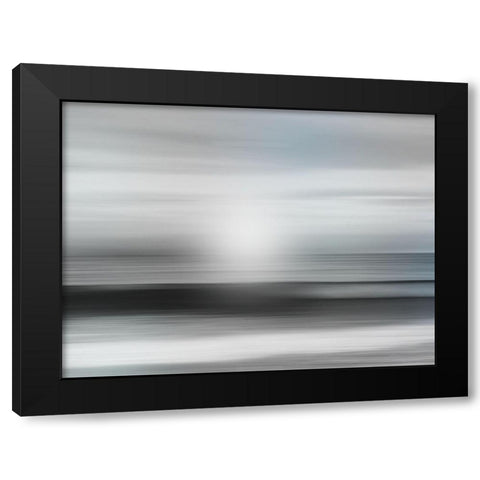 Muted Oasis 1 Black Modern Wood Framed Art Print with Double Matting by Prime, Marcus