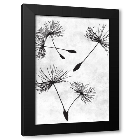 Dandelion Flight 2 Black Modern Wood Framed Art Print with Double Matting by Prime, Marcus