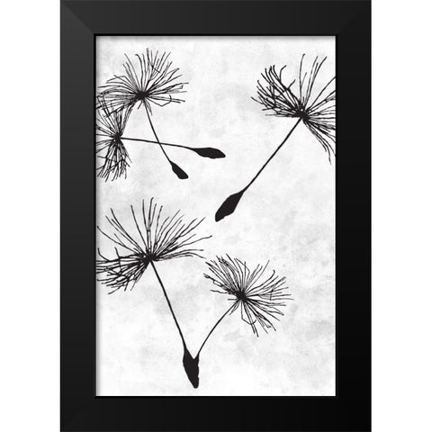 Dandelion Flight 2 Black Modern Wood Framed Art Print by Prime, Marcus