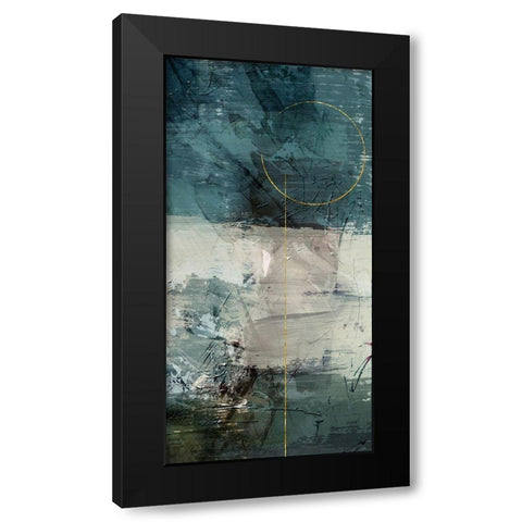 Gold Flare Black Modern Wood Framed Art Print by Prime, Marcus