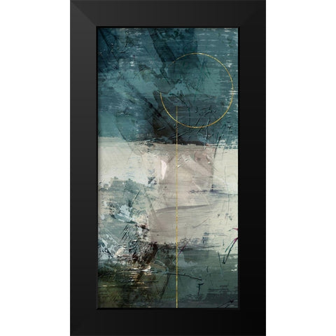 Gold Flare Black Modern Wood Framed Art Print by Prime, Marcus
