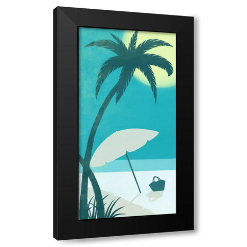 Coastal Fun 5 Black Modern Wood Framed Art Print by Prime, Marcus