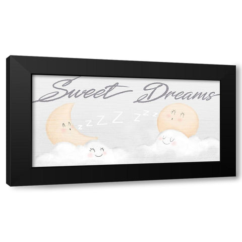 Sweet Dreams Black Modern Wood Framed Art Print by Prime, Marcus