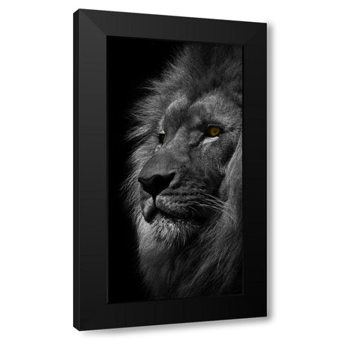 Powerful Resilience 1 Black Modern Wood Framed Art Print by Prime, Marcus