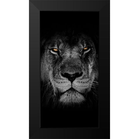 Powerful Resilience 2 Black Modern Wood Framed Art Print by Prime, Marcus