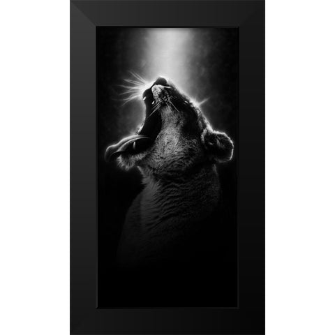 Powerful Resilience 3 Black Modern Wood Framed Art Print by Prime, Marcus