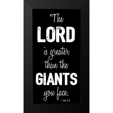 Great Lord Black Modern Wood Framed Art Print by Prime, Marcus