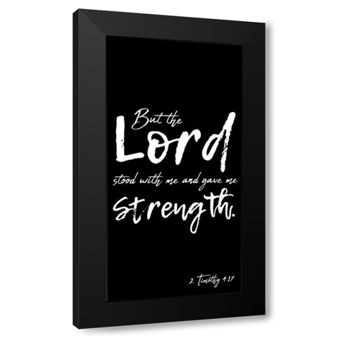 Strong Lord 1 Black Modern Wood Framed Art Print by Prime, Marcus