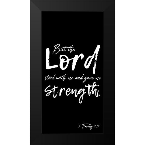 Strong Lord 1 Black Modern Wood Framed Art Print by Prime, Marcus