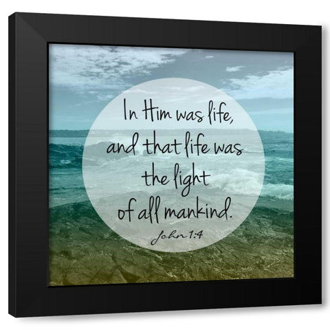 Morning Light Black Modern Wood Framed Art Print with Double Matting by Prime, Marcus