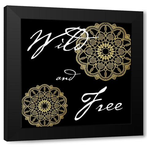 Forever Wild Black Modern Wood Framed Art Print with Double Matting by Prime, Marcus