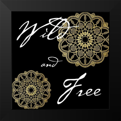 Forever Wild Black Modern Wood Framed Art Print by Prime, Marcus