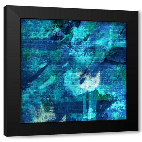 Urban Abstract Black Modern Wood Framed Art Print with Double Matting by Prime, Marcus