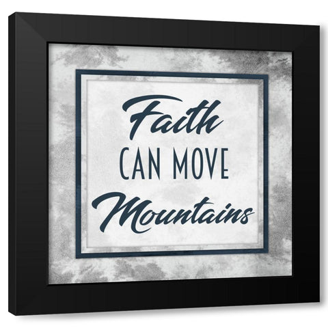 Move Mountains Black Modern Wood Framed Art Print with Double Matting by Prime, Marcus