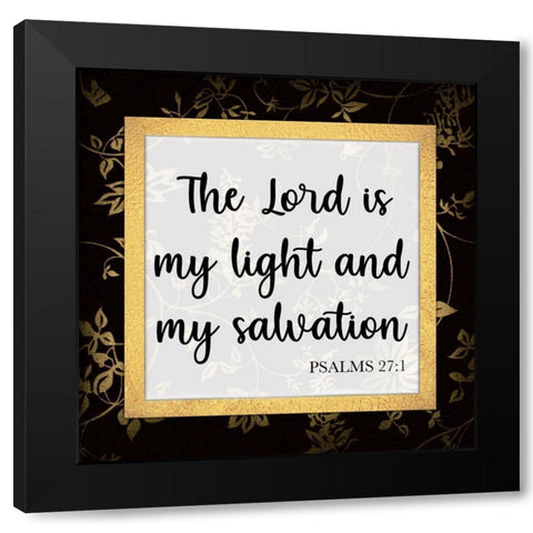 Lords Salvation Black Modern Wood Framed Art Print with Double Matting by Prime, Marcus