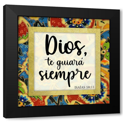 Guiara Siempre Black Modern Wood Framed Art Print with Double Matting by Prime, Marcus