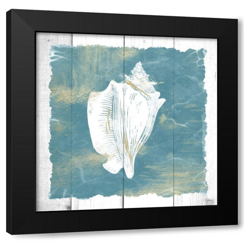 Coastal Embrace Black Modern Wood Framed Art Print with Double Matting by Prime, Marcus
