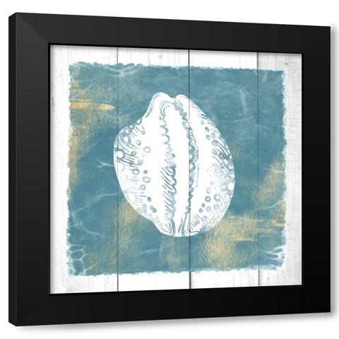 Coastal Embrace 3 Black Modern Wood Framed Art Print with Double Matting by Prime, Marcus