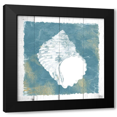 Coastal Embrace 4 Black Modern Wood Framed Art Print by Prime, Marcus