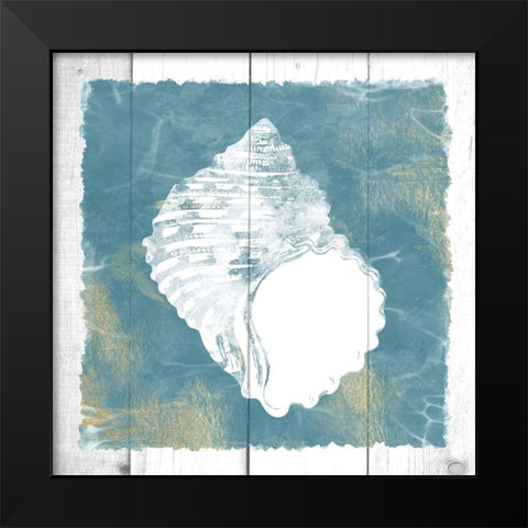 Coastal Embrace 4 Black Modern Wood Framed Art Print by Prime, Marcus