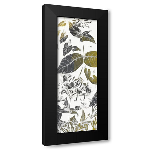 Look Through the Flowers Two Black Modern Wood Framed Art Print with Double Matting by Villa, Mlli