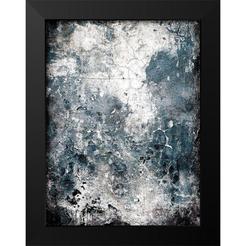 In Space Black Modern Wood Framed Art Print by Villa, Mlli