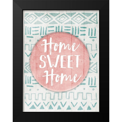 Tribe Phrase Soft Two Black Modern Wood Framed Art Print by Villa, Mlli