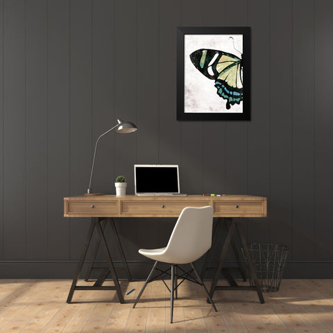Fun Fly Black Modern Wood Framed Art Print by Villa, Mlli