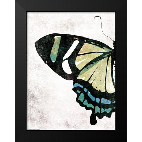 Fun Fly Black Modern Wood Framed Art Print by Villa, Mlli