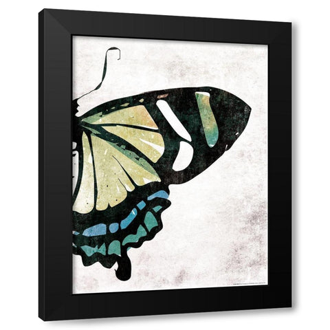 Fun Fly Two Black Modern Wood Framed Art Print by Villa, Mlli