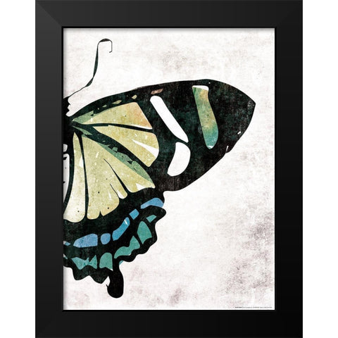 Fun Fly Two Black Modern Wood Framed Art Print by Villa, Mlli
