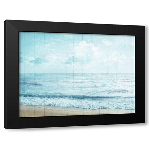 Enjoy The View Black Modern Wood Framed Art Print with Double Matting by Villa, Mlli