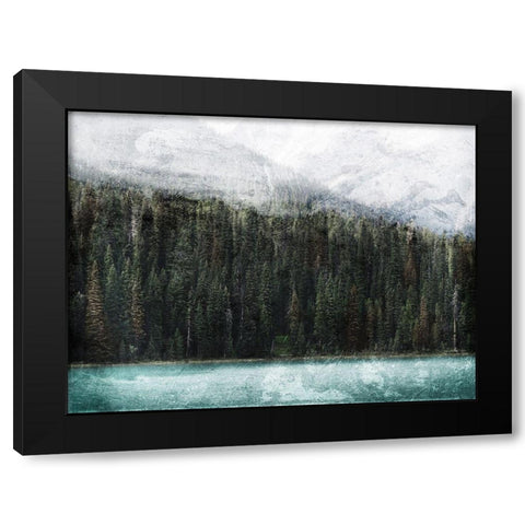 Look At The Trees Black Modern Wood Framed Art Print with Double Matting by Villa, Mlli