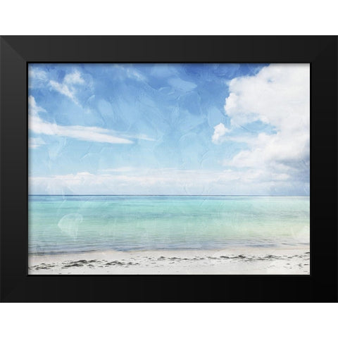 Sea Life Black Modern Wood Framed Art Print by Villa, Mlli