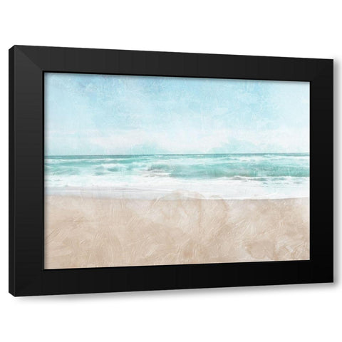 Hazy In The Water Black Modern Wood Framed Art Print by Villa, Mlli