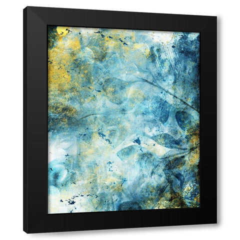 Stem Growth Black Modern Wood Framed Art Print by Villa, Mlli