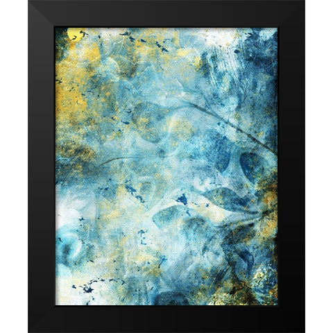 Stem Growth Black Modern Wood Framed Art Print by Villa, Mlli