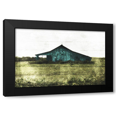 Classic Farm Black Modern Wood Framed Art Print by Villa, Mlli