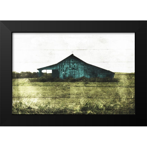 Classic Farm Black Modern Wood Framed Art Print by Villa, Mlli