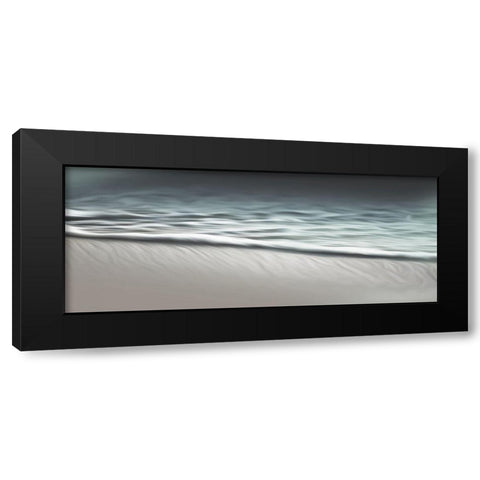Water Cool Abstracts Black Modern Wood Framed Art Print by Villa, Mlli