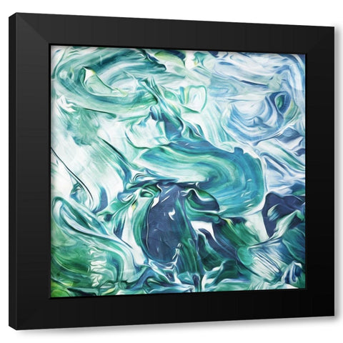 No Path Black Modern Wood Framed Art Print with Double Matting by Villa, Mlli