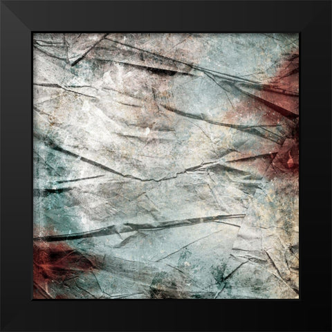 Fold Black Modern Wood Framed Art Print by Villa, Mlli