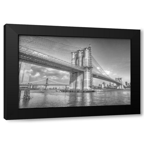 Strength Of Imagination Black Modern Wood Framed Art Print with Double Matting by DeLuca, Pat