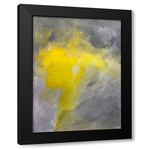 Clouded Sunshine 1 Black Modern Wood Framed Art Print with Double Matting by Spina, Phyllis