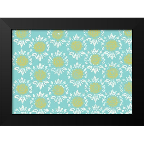 Bright Boho Cord 3 Black Modern Wood Framed Art Print by Allen, Candace