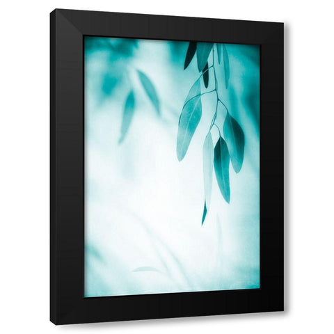 Emerald Variation 1 Black Modern Wood Framed Art Print by Poinski, Dianne
