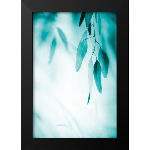 Emerald Variation 1 Black Modern Wood Framed Art Print by Poinski, Dianne