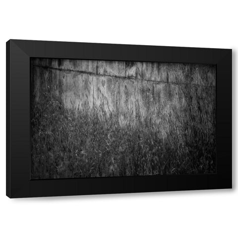 Knee Wall Black Modern Wood Framed Art Print by Rowland, Joseph