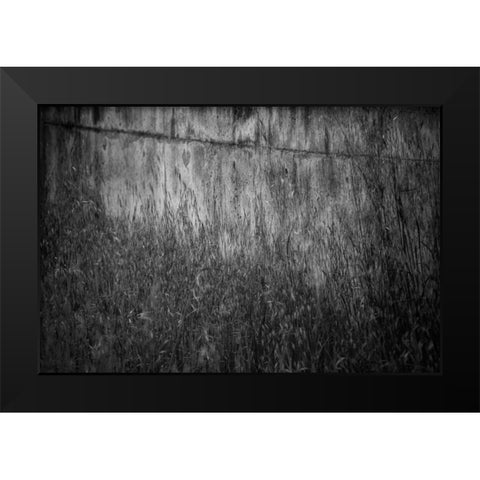 Knee Wall Black Modern Wood Framed Art Print by Rowland, Joseph