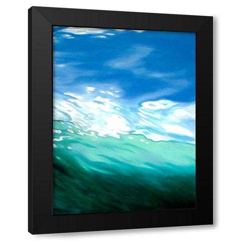 Under Water Black Modern Wood Framed Art Print with Double Matting by Rehfuss, Robena